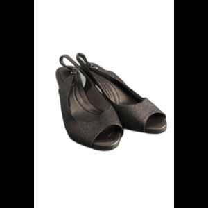 Life Stride Heels Open toe sparkle pump size 9.5